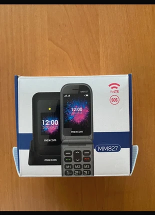 Maxcom Comfort MM827 4G – jak nowy, senior, stacja ładowania + kabel, marka: MaxCom, stan: Bardzo dobry, 200,00 zł, 212,90 zł zawiera Ochronę Kupujących